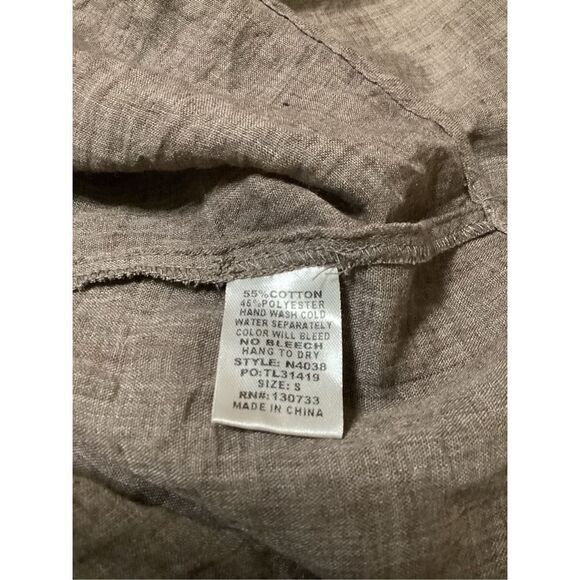 Umgee Peasant Mini Dress With Lace Bodice S - Picture 7 of 10